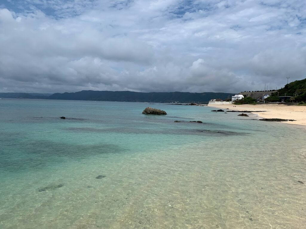 奄美大島　ビーチ　用安海岸