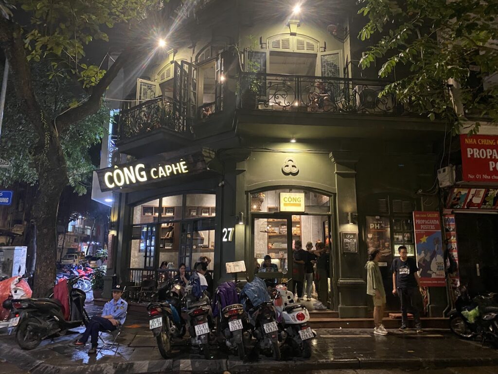 ベトナム　ハノイ　お土産　コンカフェ