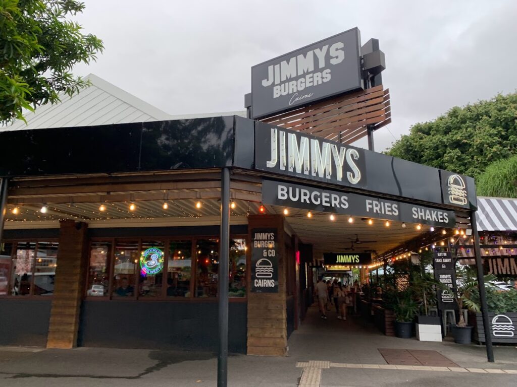 JIMMYS BURGER　オーストラリア　ケアンズ