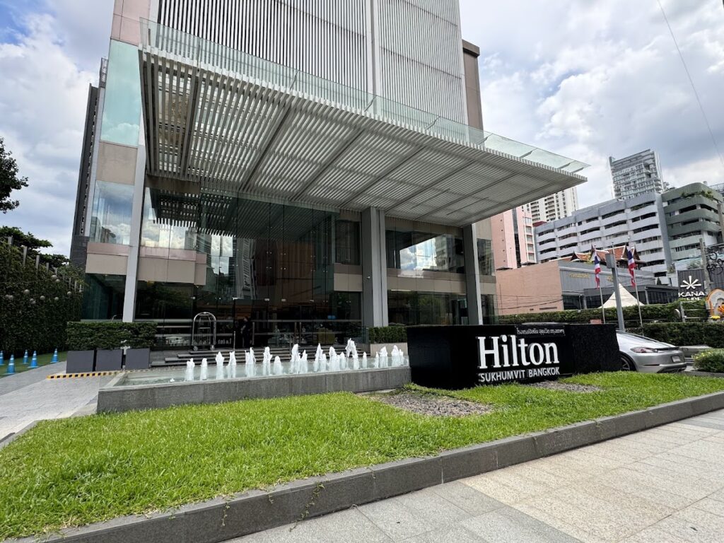 ヒルトンスクンビットバンコク Hilton Sukhumvit Bangkok) アフタヌーンティー　コスパ　人気　バンコク　ホテル　おすすめ